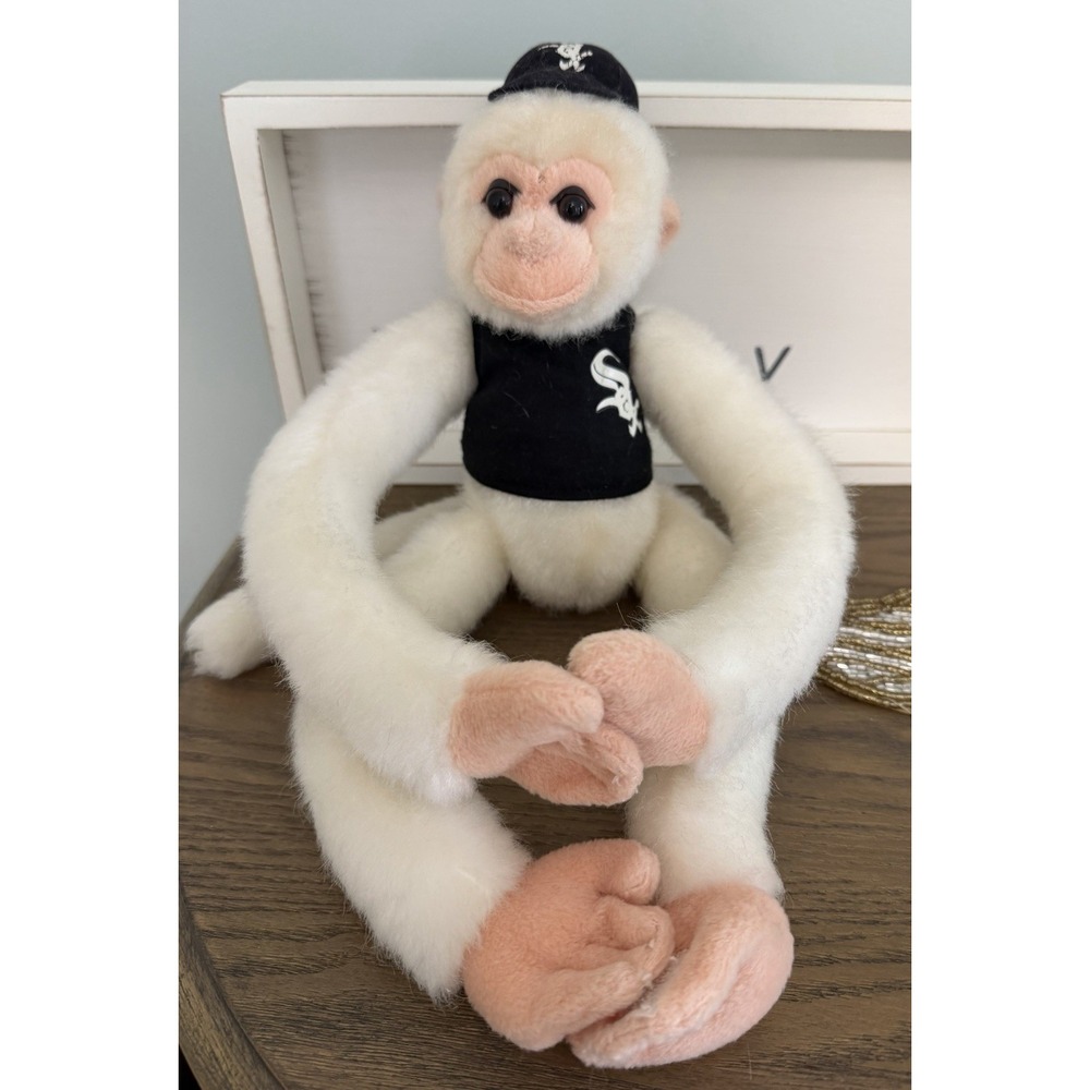 Chicago White Sox Monkey Plush 16" MLB Stuffed Animal Long‎ Arms Vintage